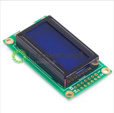 0802 Blue LCD 8x2 Character LCD Display Module 5V LCM For Arduino Raspberry pi