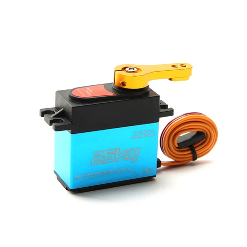 Digital Servo 25kg High Torque 180° Stainless Steel Gear Servo for 1/8 1/10 P2L3 - Picture 3 of 10