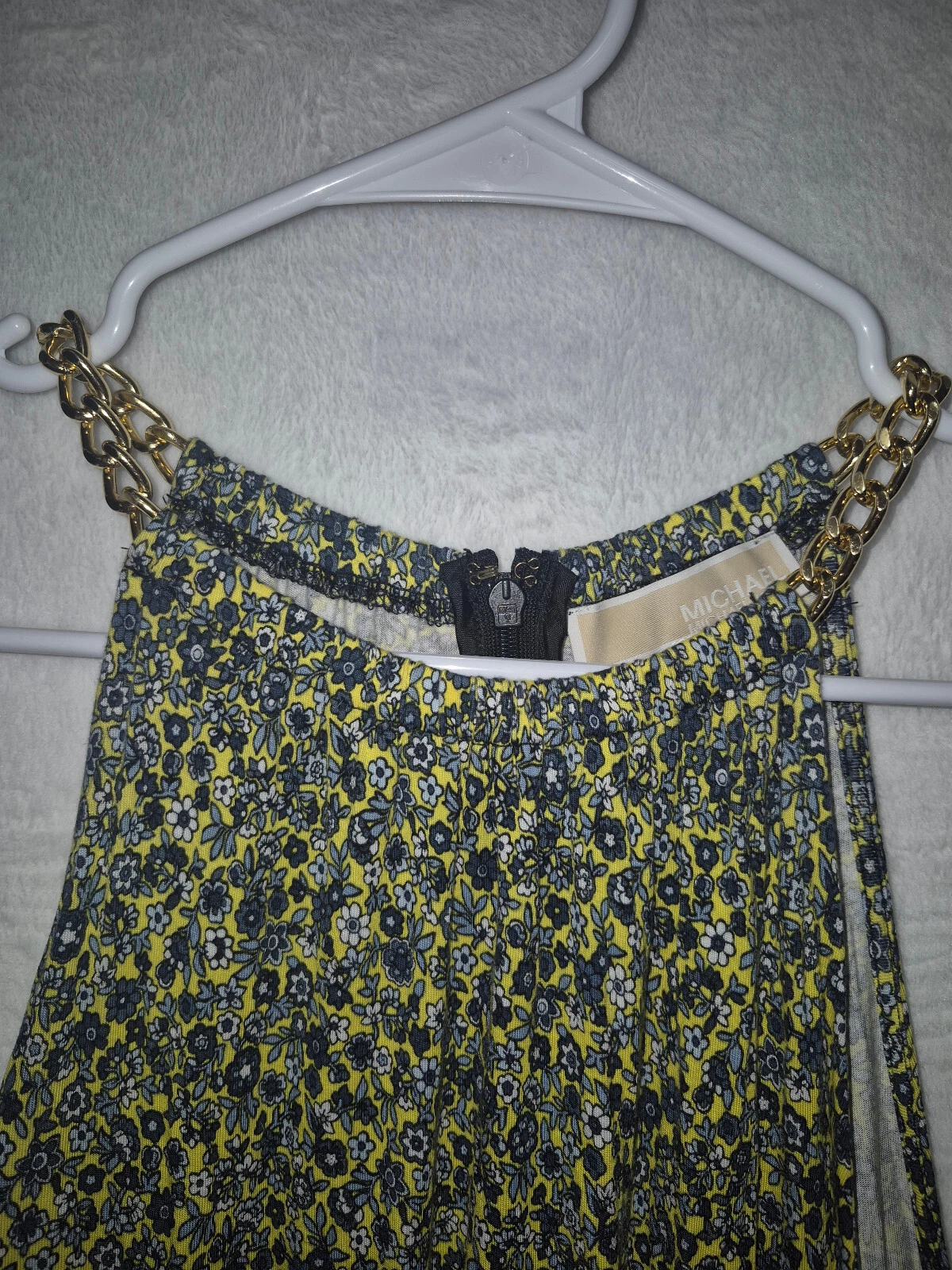 MICHAEL Michael Kors abito senza maniche floreale Bloomcore Cottagecore BOHO taglia S