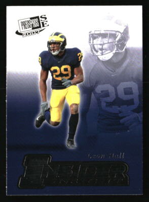 Leon Hall 2007 Press Pass SE Insider Insight #II-10 FOOTBALL Card