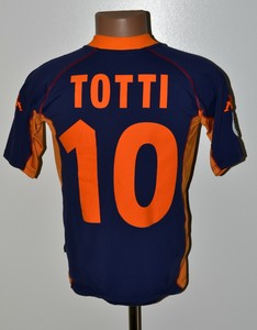 AS ROMA ITALY 2001/2002 THIRD FOOTBALL SHIRT MAGLIA KAPPA ...