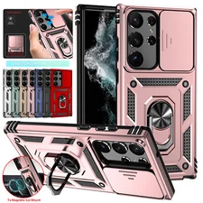 Armor Shockproof Stand Case For Samsung Galaxy S23 Ultra S22 Plus S21 FE Note 20