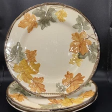 Vintage Franciscan OCTOBER 10 7/8” Dinner Plate Fall Leaves