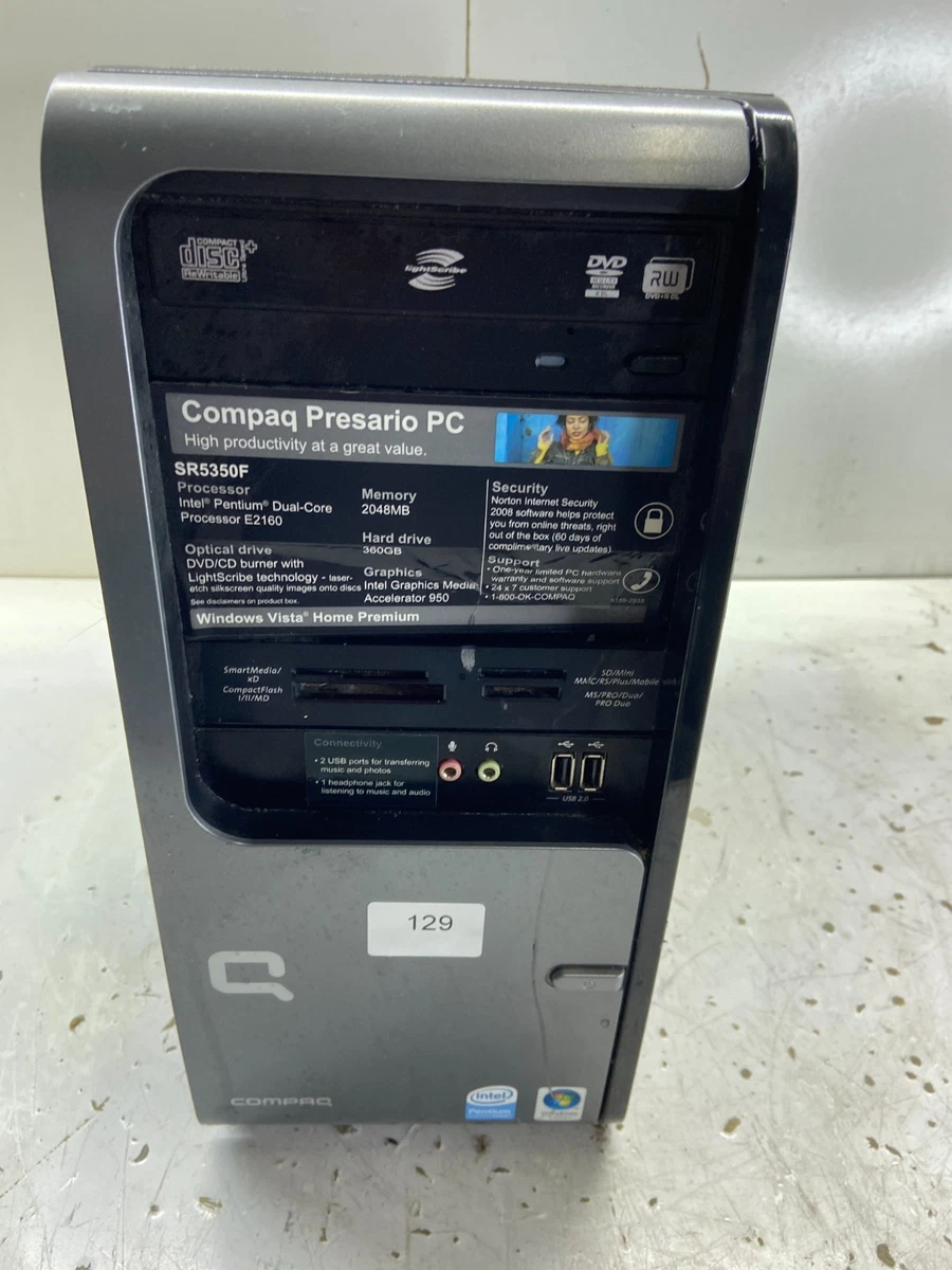 Compaq PC Desktops and All 2.00-2.49 GHz Processor Speed-In-One