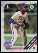 2019 Bowman Draft #BDC-41 Jamari Baylor Chrome