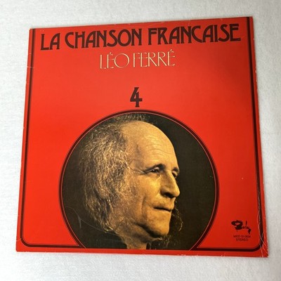 Leo Ferre La Chanson Francaise 4 Vinyl Record
