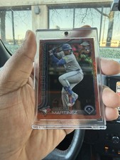 2025 Topps Chrome Orelvis Martinez Logofractor Rose Gold Rookie 1/1