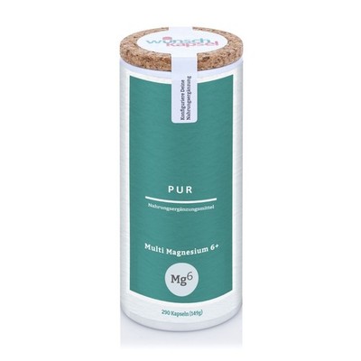 Wunschkapsel Pur Multi Magnesium 6+ - 290 Kapseln Inhalt