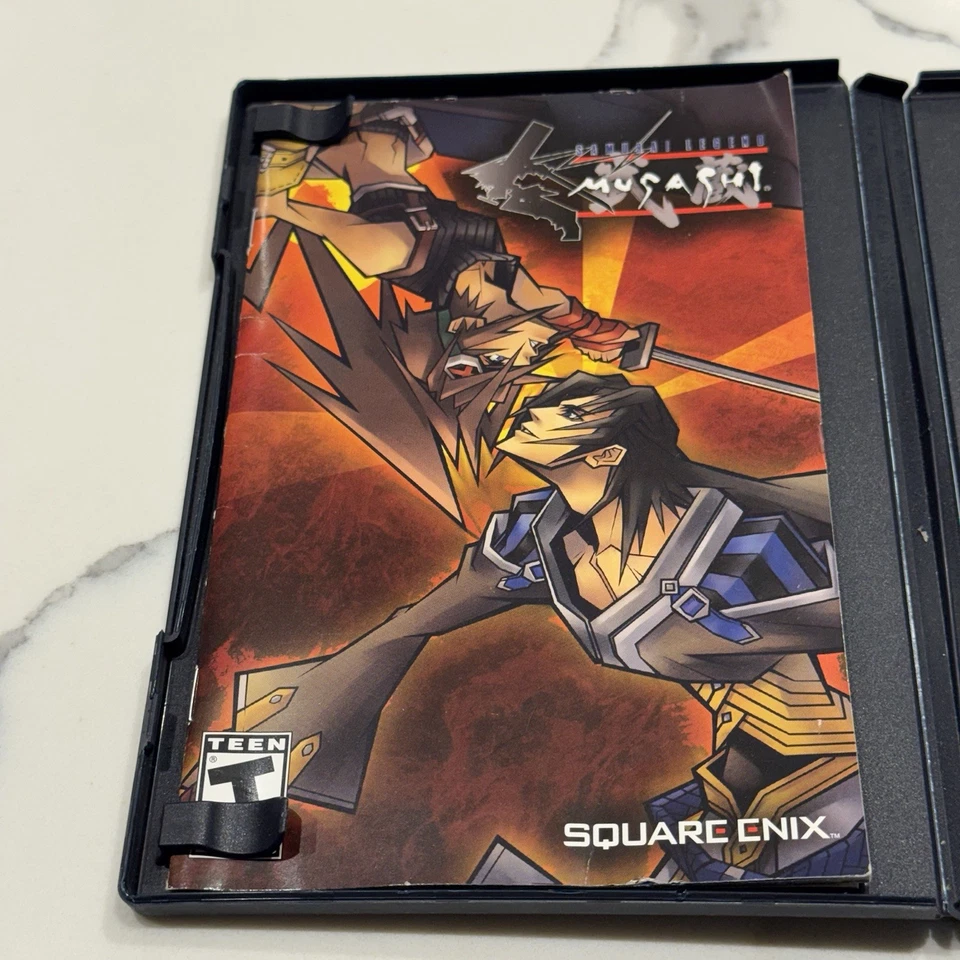 Musashi Samurai Legend (Playstation 2 PS2, 2005) Complete CIB Manual TESTED - Image 4 of 4