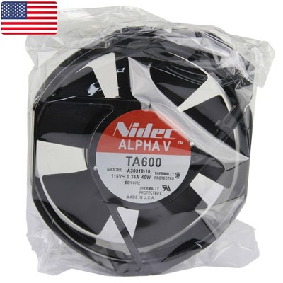 One New NIDEC TA600 A30318-10 AC Cooling Fan - US Stock