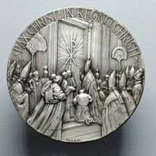 Medaglia 1975 Giubileo Vaticano Paolo VI 60mm Pagani Anno Santo