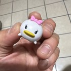 Disney Daisy Duck Mini Figurine Toy w/ Pink Bow 1" Height Disney Franchise — photo 1