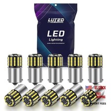 1156 LED Bulb 6500K White Super Bright Back Up Reverse Lights Low Power,BA15S