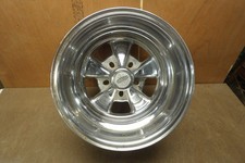 Cragar SS 15" x 10" Wheel Chrome Reverse Deep Dish Uni-lug Rim patina Rat Rod