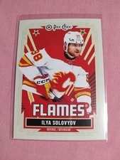 O-Pee-Chee 2025-26 Ilya Solovyov #396 Calgary Flames NHL Hockey Card