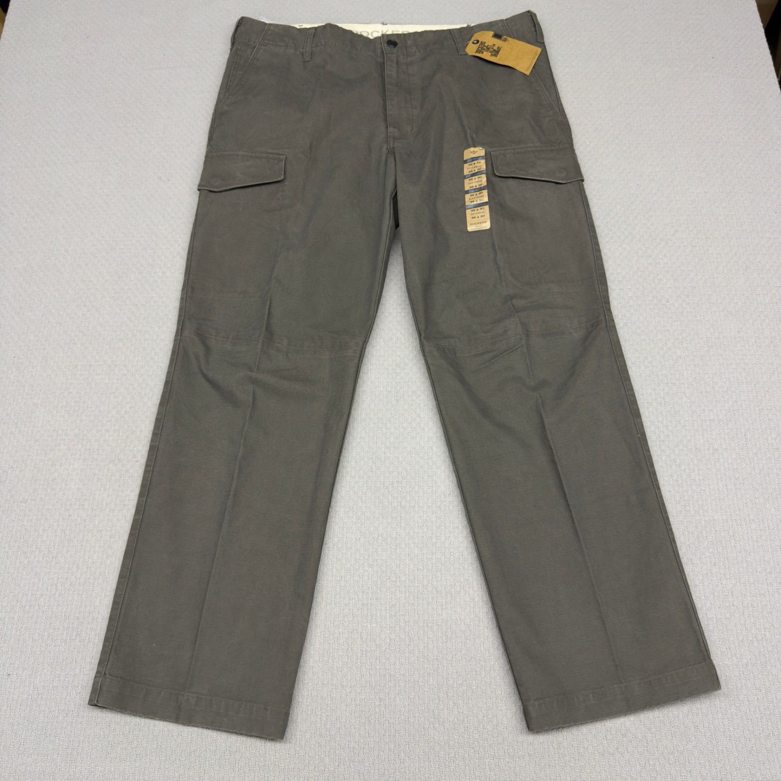 Mens 36x30 D2 Straight Fit Pockets Travel Casual