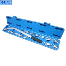 15pcs Auxiliary Idler Belt Tensioner Pulley Tool Kit Universal Serpentine