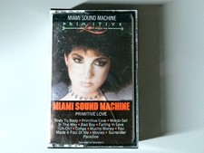 Miami Sound Machine Primitive Love Cassette 1985 Epic