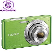 Sony Cyber Shot DSC-W610 14.1MP 4.0x Optical Zoom CCD Digital Camera - Green