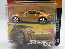 Matchbox Superfast #34 Nissan Z, Gold, 1:64, NIB