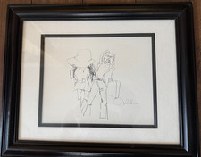 John Lennon Honeymoon 1986 Limited Edition Lithograph Print Estate Signed Framed