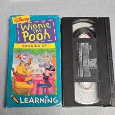 Winnie the Pooh - Pooh Learning - Growing Up (VHS, 1995) for