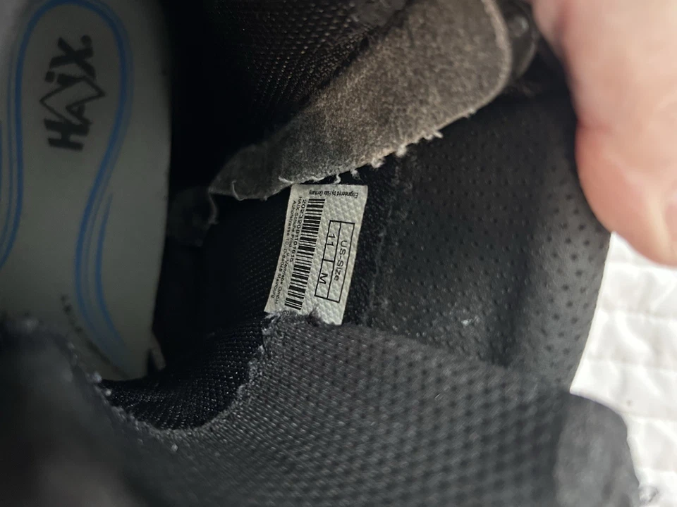 Botas HAIX Black Eagle Tactical 2.0 Cremallera Lateral Alta Talla 11M Negras Aplicación de la Ley Foto 4 de 4