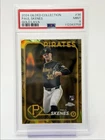 PAUL SKENES 2024 TOPPS CHROME GILDED ROOKIE GOLD LAVA RC /10 PSA 9 Q4290