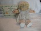 Vintage Coleco Cabbage Patch Kid ~ Elene Rosie, 1985 ~ Blue Eyes, Blonde Hair