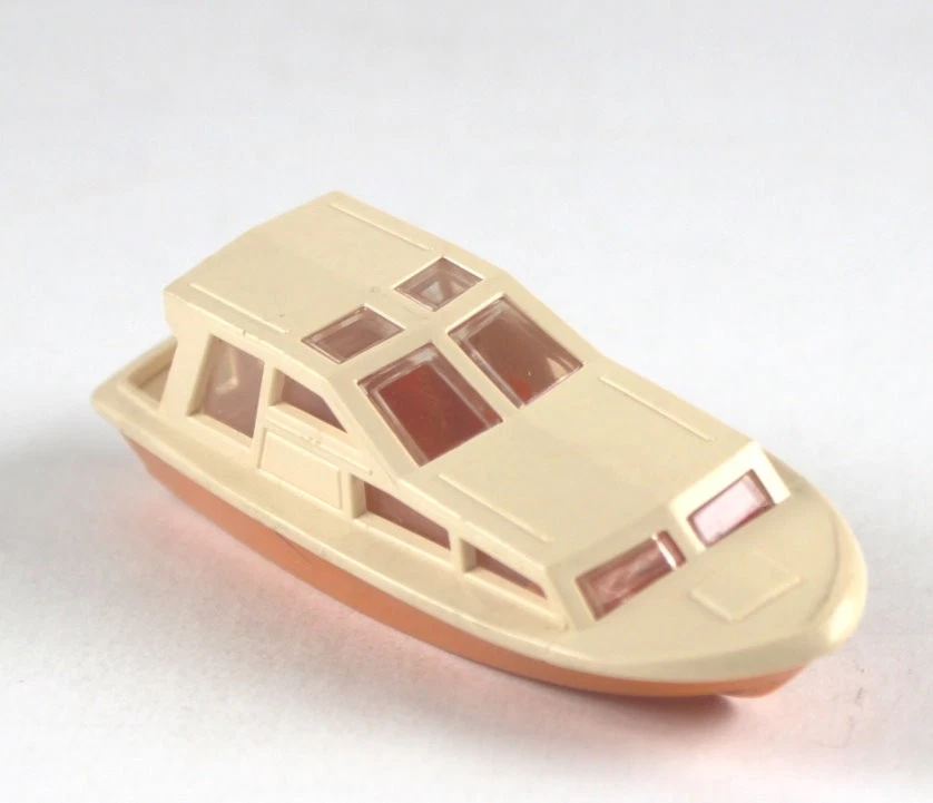 Matchbox Superfast Two Pack 26 Boat Transporter nur das Boat orange & creme top - Bild 3 von 3