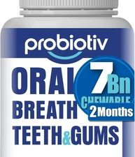 Oral Probiotics for Mouth Bad Breath 7 Billion CFU - 60 Count (Pack of 1) 
