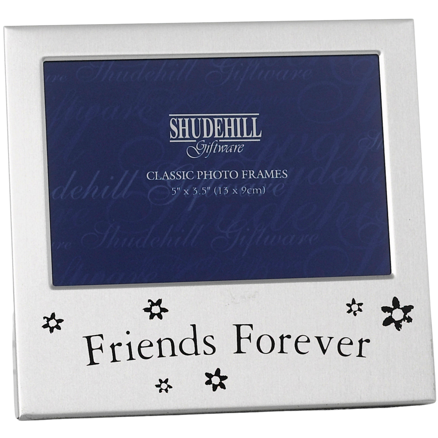 Shudehill Giftware Friends Forever Satin Silver Photo Frame Gift