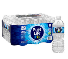 Pure Life Purified Water, 16.9 fl oz, 35-pack Plastic Bottles