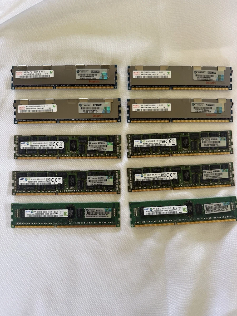 PC3-10600R (DDR3-1333) Bus Speed Network Server Memory (RAM) for