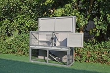 PawHub Large Wooden Chicken Hen Coop Rabbit Hutch Guinea Pig Cage