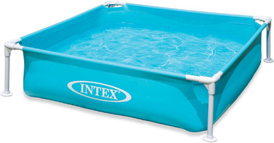 Intex 4 Foot X 12 Inch Miniature Durable Vinyl Outdoor above Ground Frame Kiddie