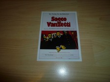 Cinema Filmkarte - Sacco und Vanzetti - Filmplakatkarte