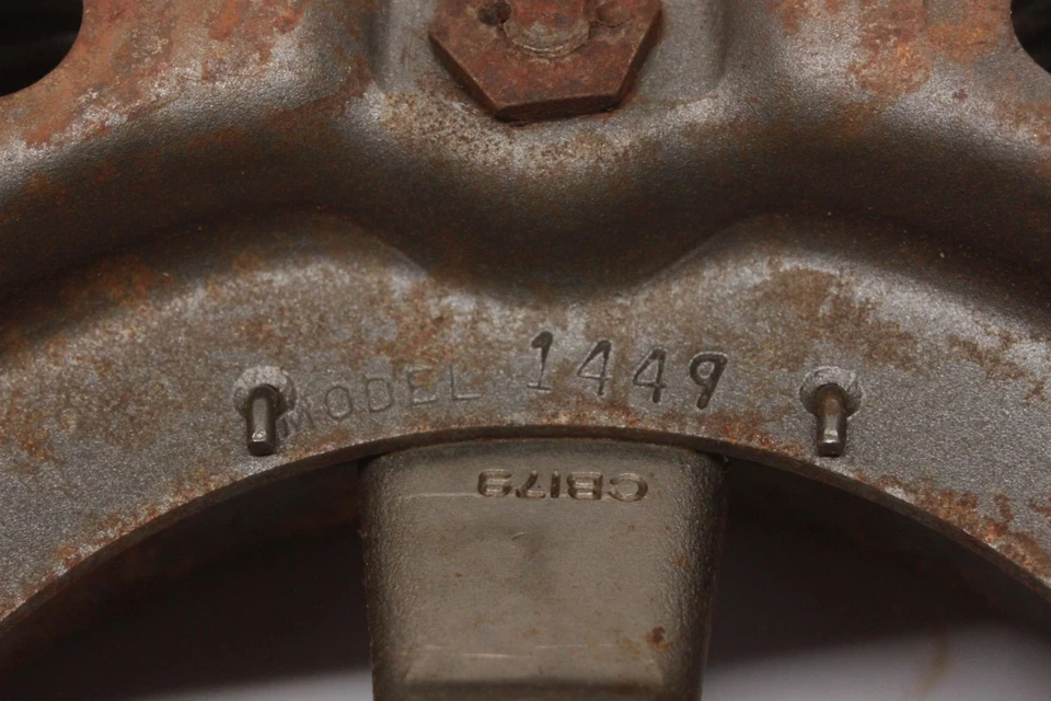 Перестроенная напорная пластина крышки муфты 1957-63 Nash Rambler V8 10,5 дюйма 3150450 CA1449 - Изображение 4 из 4