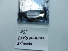 MSI OPTIX MAG321CQR 32in CURVED MONITOR DP CABLE ...BRAND NEW