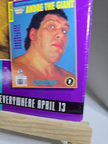 WWF World Wrestling Magazine - May 1993 Vol. 12 No. 5 - Hulk Hogan Andre Hart - Picture 10 of 12