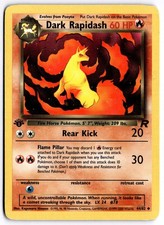 Dark Rapidash 44/82 Team Rocket Uncommon 1st Edition on eBay