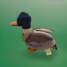 Ty Beanie Original Baby JAKE the Mallard Duck Plush Stuffed Animal Toy