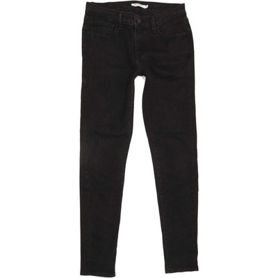 Levi's 710 Damen Jeans schwarz Skinny Regular W30 L29 (82128)