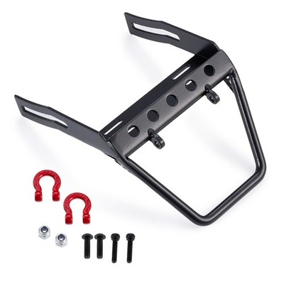 FLYXM Aluminum Alloy CNC Front Bumper for Axial 1/10 SCX10 RC Crawler Car