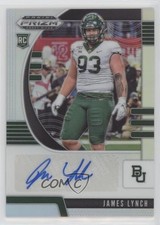 2020 Panini Prizm Draft Picks Rookies Silver James Lynch #265 Auto 4f5
