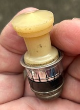 Vintage Bakelite Car Truck Cigarette Lighter Push Plug In Dashboard 1930s 1940s