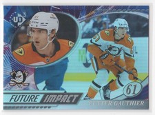 #UD3-12 Cutter Gauthier 2024-25 Upper Deck UD3 Future Impact _ RC Anaheim Ducks