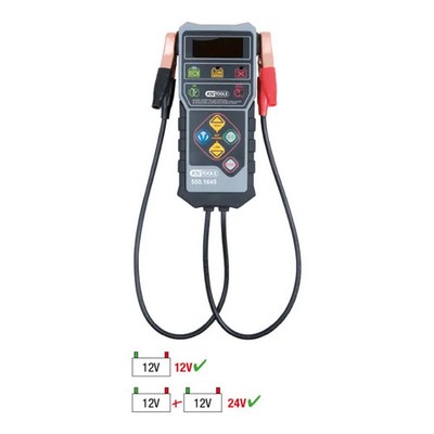 KS Tools Batterietester Prüfgerät Tester 12V Arbeitsbereich DIN 100-800 CCA