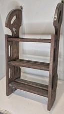 Vintage Teak Boat Yacht Folding Boarding Ladd...