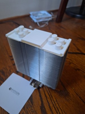 ID-COOLING SE-214-XT ARGB 68.2 CFM CPU Cooler White 120mm fan